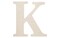 Good Wood by Leisure Arts Letter 9.5" K, Wooden Letters, Wood Letters, Wooden Letters Wall Decor, Large Wooden Letters, Wooden Letters 9.5 inch, Small Wooden Letters for Crafts